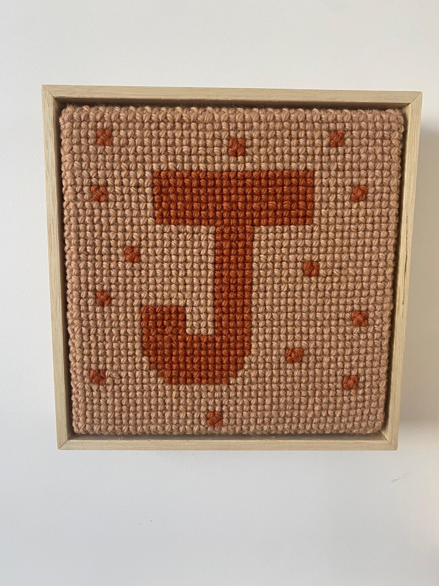 Letter with dots