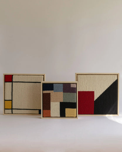 Cores primárias de Mondrian Luiza Schmidt