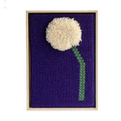 Flor Dente de Leão - Fundo Escuro Luiza Schmidt